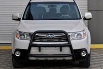Subaru Forester 2008–2013 Kenguru lok WT018 Black (nerjavno jeklo) fotografija 3
