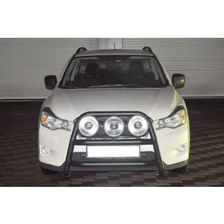 Kenguru lok WT018 Black (nerjavno jeklo) Subaru XV 2011–2017 fotografija 1