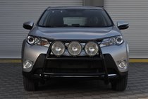 Toyota Rav 4 2013–2018 Prednji zaščitni lok WT018 Black (nerjaveče jeklo) fotografija 4