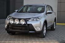 Toyota Rav 4 2013–2018 Prednji zaščitni lok WT018 Black (nerjaveče jeklo) fotografija 3