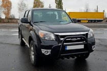 Ford Ranger 2007–2011 Kenguru zaščita QT008 Black (nerjavno jeklo) fotografija 2