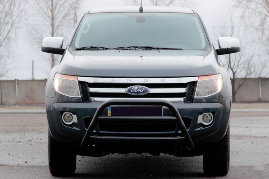 Ford Ranger 2011–2022 Sprednji zaščitni lok WT022 Black (nerjavno jeklo) Image