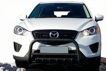 Mazda CX-5 2012–2017 Sprednji zaščitni lok WT021 Black (nerjaveče jeklo) fotografija 3