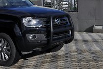 Volkswagen Amarok 2010–2022 Kenguru lok VL001 Black (nerjaveče jeklo) fotografija 4