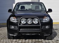 Volkswagen Amarok 2010–2022 Kenguru lok VL001 Black (nerjaveče jeklo) fotografija 2