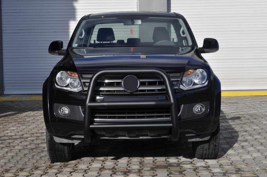 Volkswagen Amarok 2010–2022 Kenguru lok VL001 Black (nerjaveče jeklo) Image