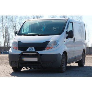 Kenguru zaščita QT-Spec Black (nerjavno jeklo) Nissan Primastar 2002–2014 fotografija 3