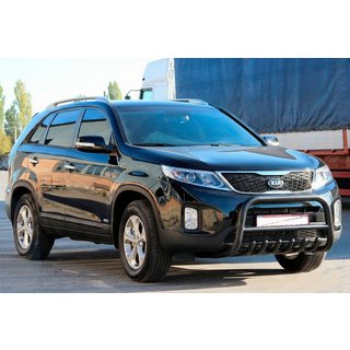 Sprednji zaščitni lok (bullbar) WT021 Black (nerjaveče jeklo) fotografija 3