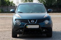 Nissan Juke 2010–2019 Bullbar zaščitni lok QT012 Black (nerjaveče jeklo) fotografija 1