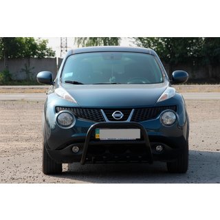Bullbar zaščitni lok QT012 Black (nerjaveče jeklo) fotografija 1