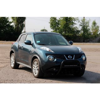 Bullbar zaščitni lok QT012 Black (nerjaveče jeklo) fotografija 3