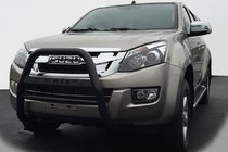 Isuzu D-Max 2011–2019 Sprednji zaščitni lok QT008 Black (nerjavno jeklo) fotografija 1