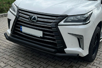 Lexus LX570/450d 2008–2022 Sprednji zaščitni lok ST014 Black (2015+, nerjaveče jeklo) fotografija 1