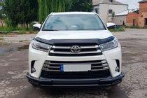 Toyota Highlander 2013–2019 Kenguru zaščitni lok ST-Special Black (nerjaveče jeklo) fotografija 1