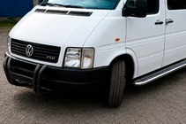 Volkswagen LT 1995–2006 Prednji zaščitni lok (bull bar) Kelebek WT011 Black (nerjaveče jeklo) fotografija 3