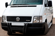 Volkswagen LT 1995–2006 Prednji zaščitni lok (bull bar) Kelebek WT011 Black (nerjaveče jeklo) fotografija 1