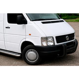 Prednji zaščitni lok (bull bar) Kelebek WT011 Black (nerjaveče jeklo) Volkswagen LT 1995–2006 fotografija 2