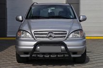 Mercedes ML W163 1997–2005 Bikobran Black (nerjavno jeklo) fotografija 4