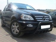 Mercedes ML W163 1997–2005 Bikobran Black (nerjavno jeklo) fotografija 1