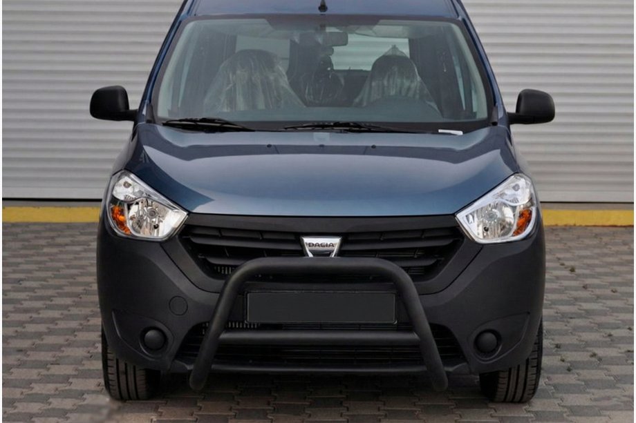 Renault Dokker 2013–2022 Zaščitni lok (bullbar) WT006 Black (nerjaveče jeklo) Image