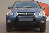 Honda CRV 2001–2006 Kenguru zaščita WT005 Black (nerjaveče jeklo) fotografija 2