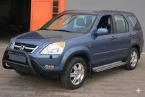 Honda CRV 2001–2006 Kenguru zaščita WT005 Black (nerjaveče jeklo) fotografija 1