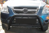 Honda CRV 2001–2006 Kenguru zaščita WT005 Black (nerjaveče jeklo) fotografija 3