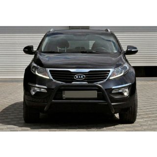 Zaščitni lok (bullbar) WT006 Black (nerjaveče jeklo) Kia Sportage 2010–2015 fotografija 2
