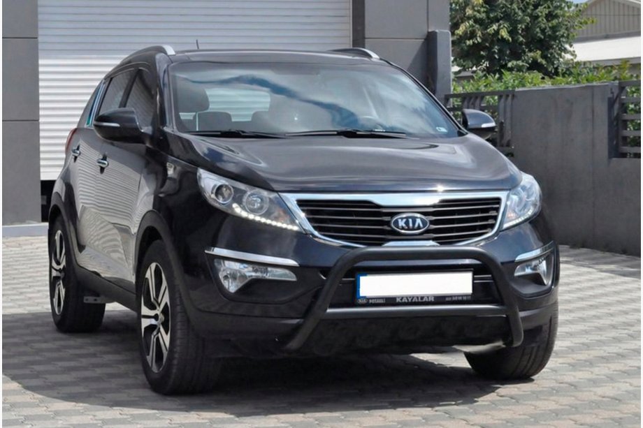 Kia Sportage 2010–2015 Zaščitni lok (bullbar) WT006 Black (nerjaveče jeklo) Image