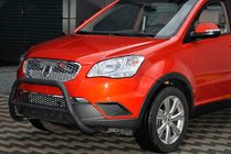SsangYong Korando 2010–2019 Kenguru zaščita WT005 Black (nerjaveče jeklo) fotografija 1
