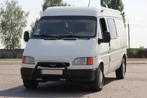 Ford Transit 1991–2000 Bull bar WT006 Black (nerjaveče jeklo) fotografija 2