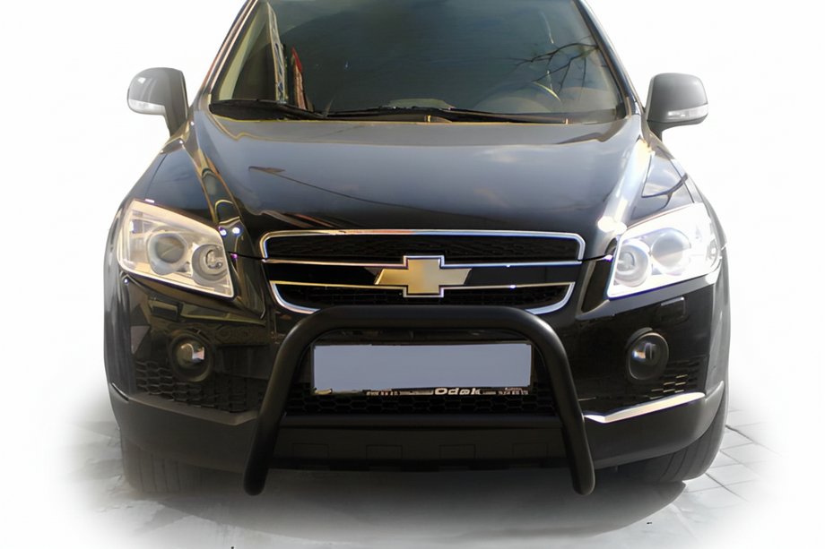 Chevrolet Captiva 2006–2019 Sprednji zaščitni lok WT005 Black (nerjavno jeklo) Image