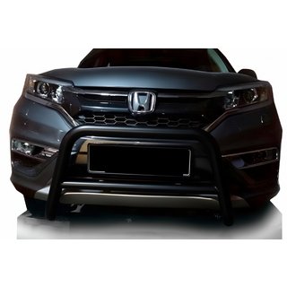 Sprednji zaščitni lok WT005 Black (2016-2019, nerjaveče jeklo)