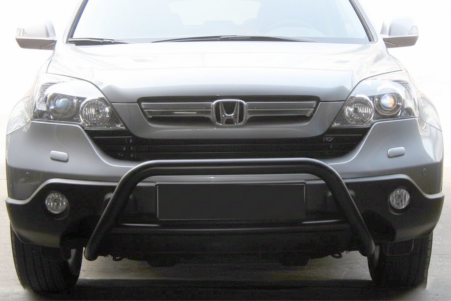 Honda CRV 2007–2011 Kenguru zaščita WT005 Black (nerjaveče jeklo) Image