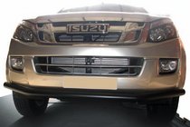 Isuzu D-Max 2011–2019 Sprednji zaščitni lok ST014 Black (nerjaveče jeklo) fotografija 1