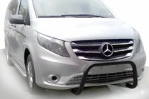 Mercedes Vito/V-razred W447 2014– Kenguru zaščita WT005 Black (nerjaveče jeklo) fotografija 1