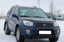 Toyota Rav 4 2001–2005 Kenguru zaščita WT005 Black (nerjaveče jeklo) fotografija 2