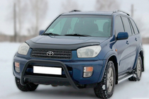Toyota Rav 4 2001–2005 Kenguru zaščita WT005 Black (nerjaveče jeklo) fotografija 3
