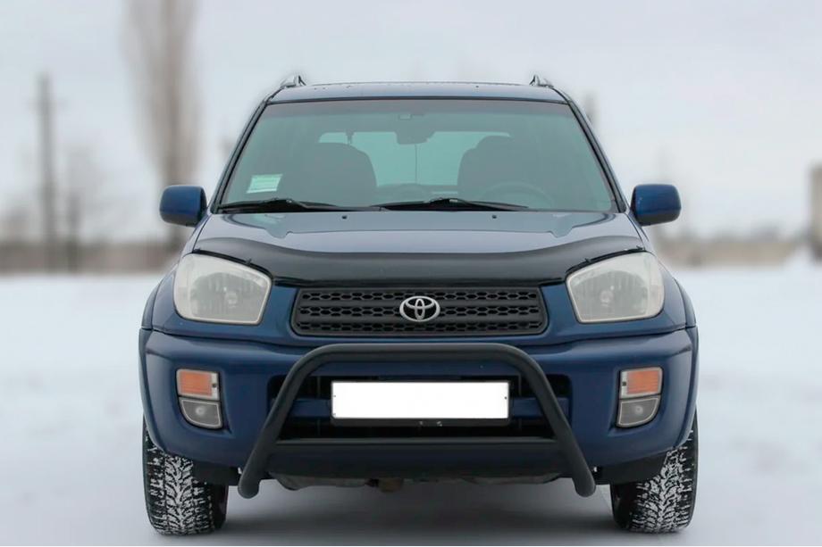 Toyota Rav 4 2001–2005 Kenguru zaščita WT005 Black (nerjaveče jeklo) Image