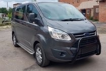 Ford Custom 2013–2022 Bull bar WT006 Black (nerjaveče jeklo) fotografija 1