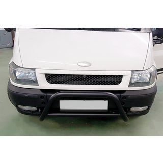 Bull bar WT006 Black (nerjaveče jeklo)