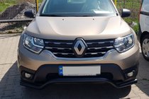 Dacia Duster 2018–2024 Sprednji zaščitni lok WT008 Black (nerjavno jeklo) fotografija 3