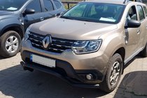 Dacia Duster 2018–2024 Sprednji zaščitni lok WT008 Black (nerjavno jeklo) fotografija 1