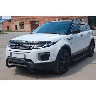 Sprednji zaščitni lok WT005 Black (nerjaveče jeklo) fotografija 1