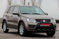 Suzuki Grand Vitara 2005–2017 Kenguru zaščitni lok ST-WT-15 Black (nerjaveče jeklo) fotografija 1