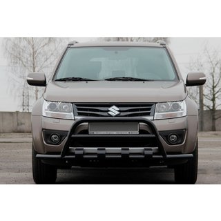 Kenguru zaščitni lok ST-WT-15 Black (nerjaveče jeklo) Suzuki Grand Vitara 2005–2017 fotografija 2