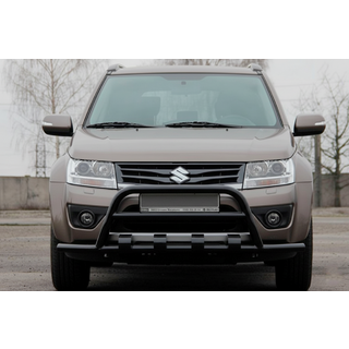 Kenguru zaščitni lok ST-WT-15 Black (nerjaveče jeklo) Suzuki Grand Vitara 2005–2017 fotografija 2