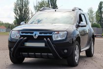 Renault Duster 2008–2017 Prednji zaščitni lok (bull bar) Kelebek WT011 Black (nerjaveče jeklo) fotografija 2