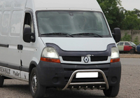 Renault Master 1998–2010 Sprednji zaščitni lok (nerjaveče jeklo) fotografija 4