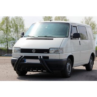 Prednji zaščitni lok (bull bar) Kelebek WT011 Black (nerjaveče jeklo) Volkswagen T4 Transporter 1990–2003 fotografija 3